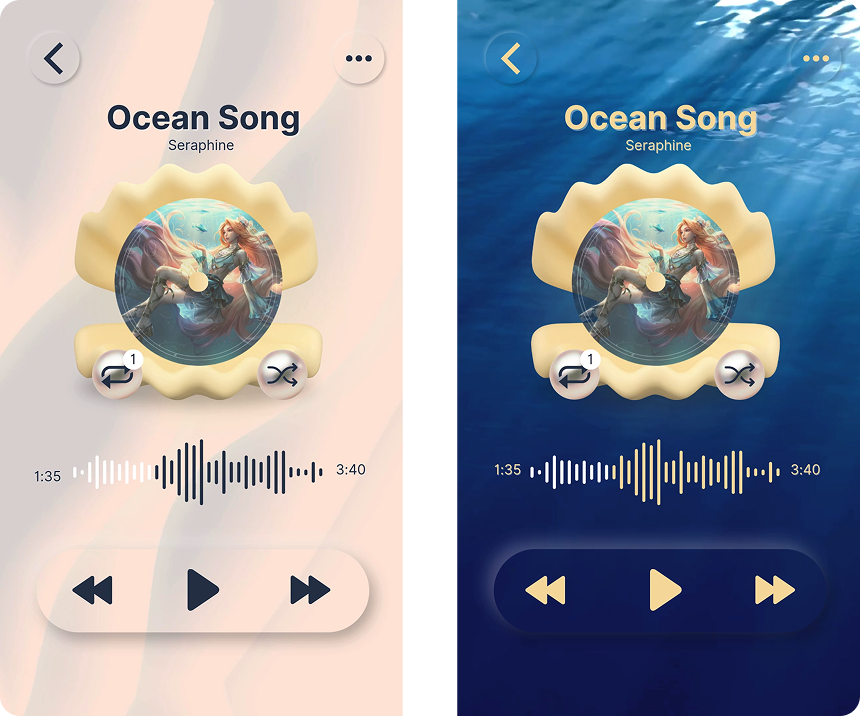 Music Player Screenshot