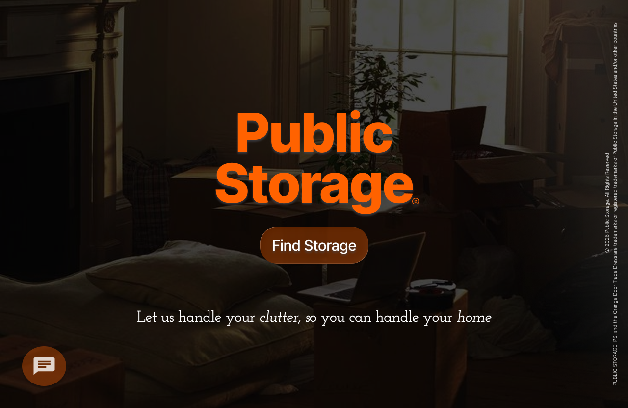 Public Storage Landing Redesign