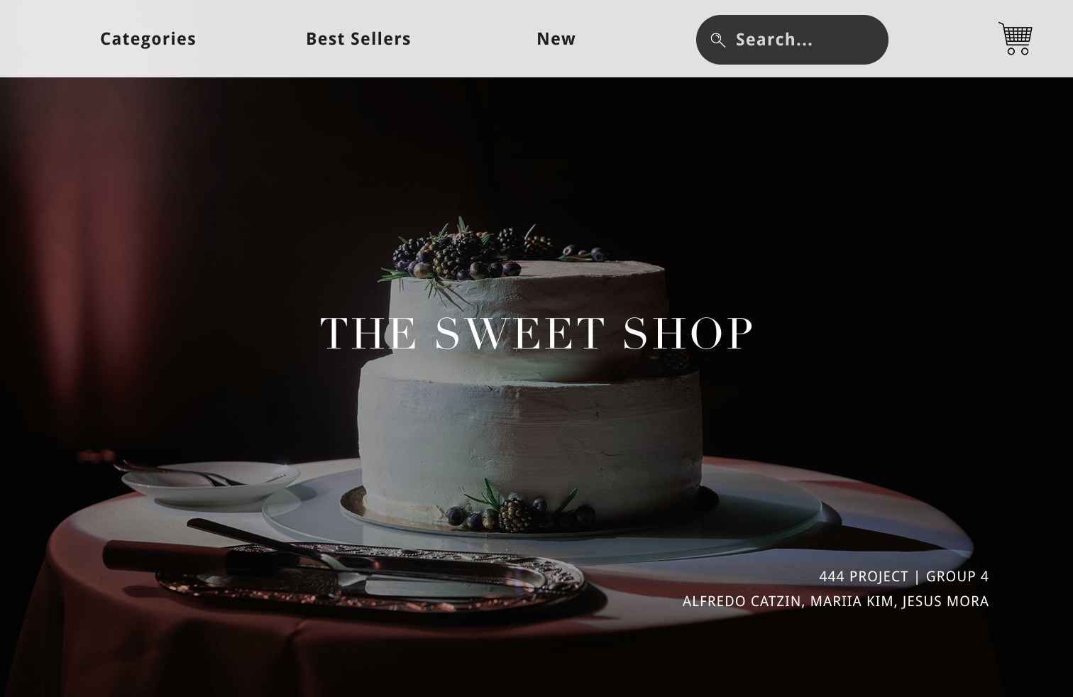 Sweetshop Dark Landing Screenshot